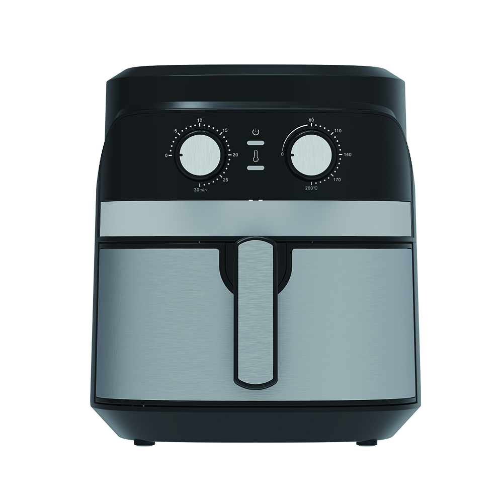 5.5L旋钮控制温度定时器控制空气炸锅YYZG-550S